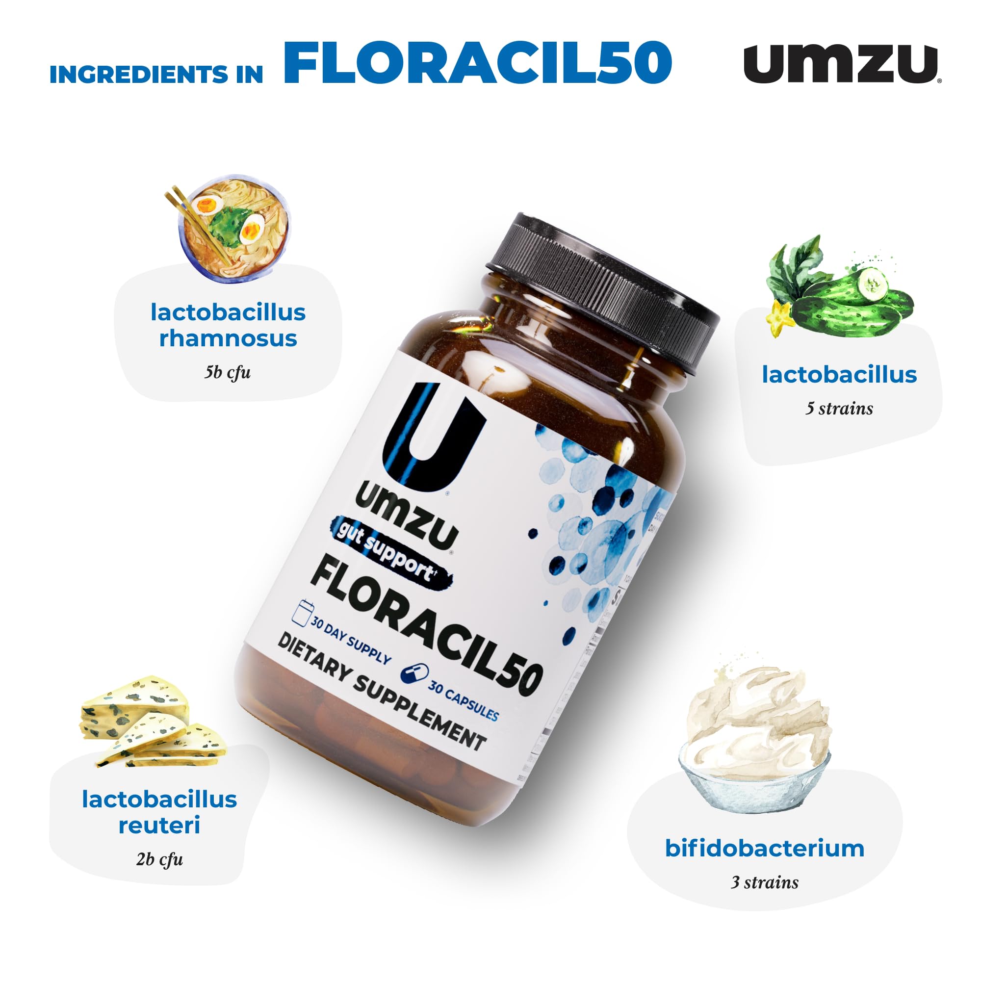 UMZU Floracil50 daily-use scene suggesting easy routine