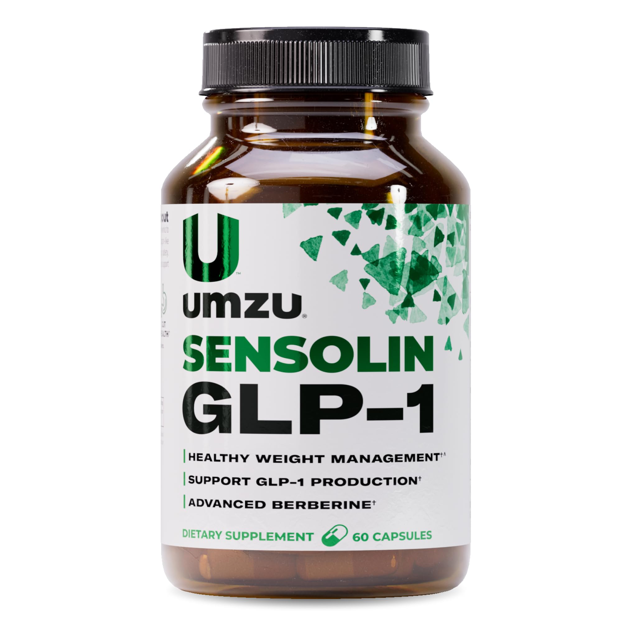 UMZU Sensolin bottle front view emphasizing metabolic balance support.