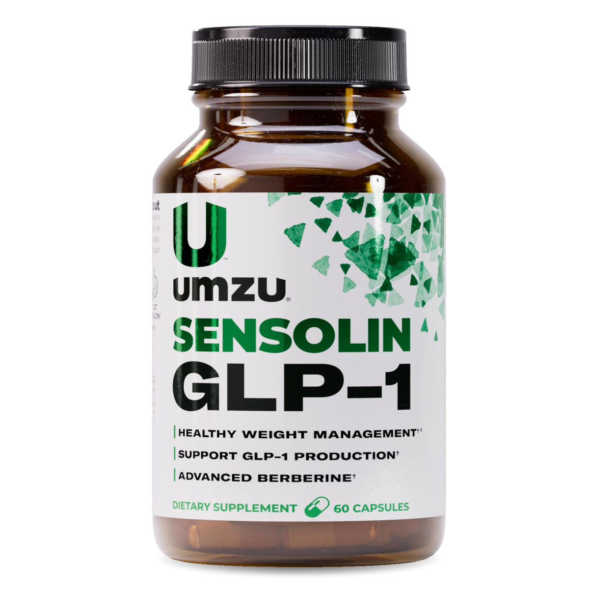 UMZU Sensolin bottle front view emphasizing metabolic balance support.