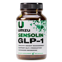 UMZU Sensolin bottle front view emphasizing metabolic balance support.