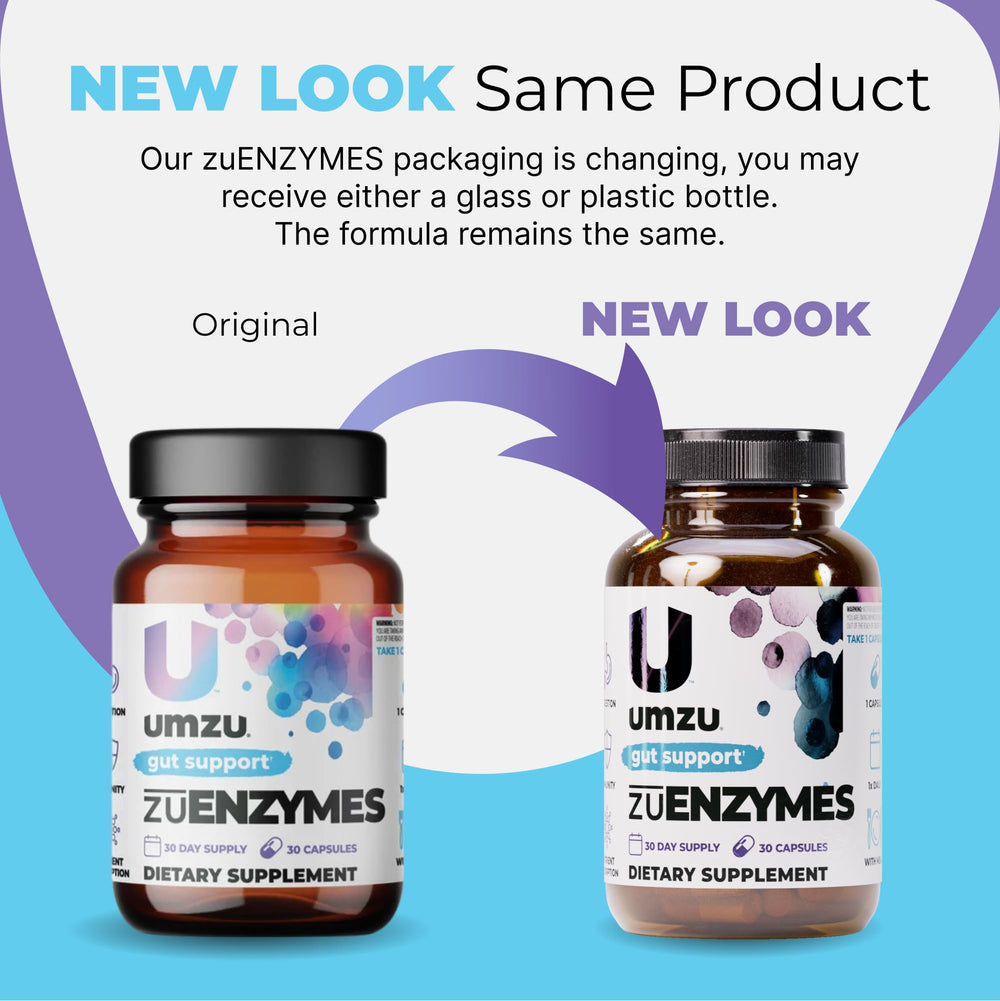 UMZU zuEnzymes usage-with-meals scenario depicting routine digestive support