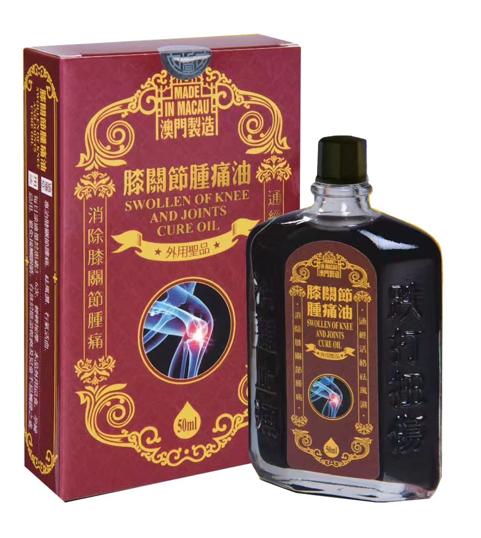 UN HEI TONG Swollen Knee and Joints Cure Oil image for external use; supports daily comfort.