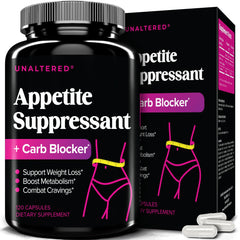 UNALTERED Appetite bottle front promotes fullness and mindful eating.