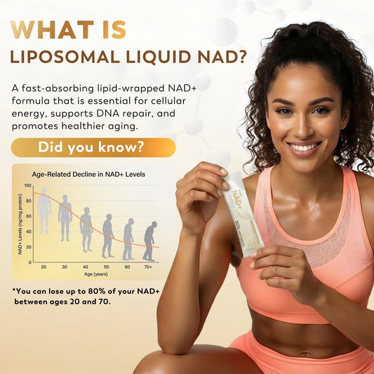 UNcena NAD+ sachets ready for on-the-go vitality and easy use