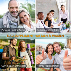 UNcena NAD bundle shown as pair for shared wellness goals for women and men.