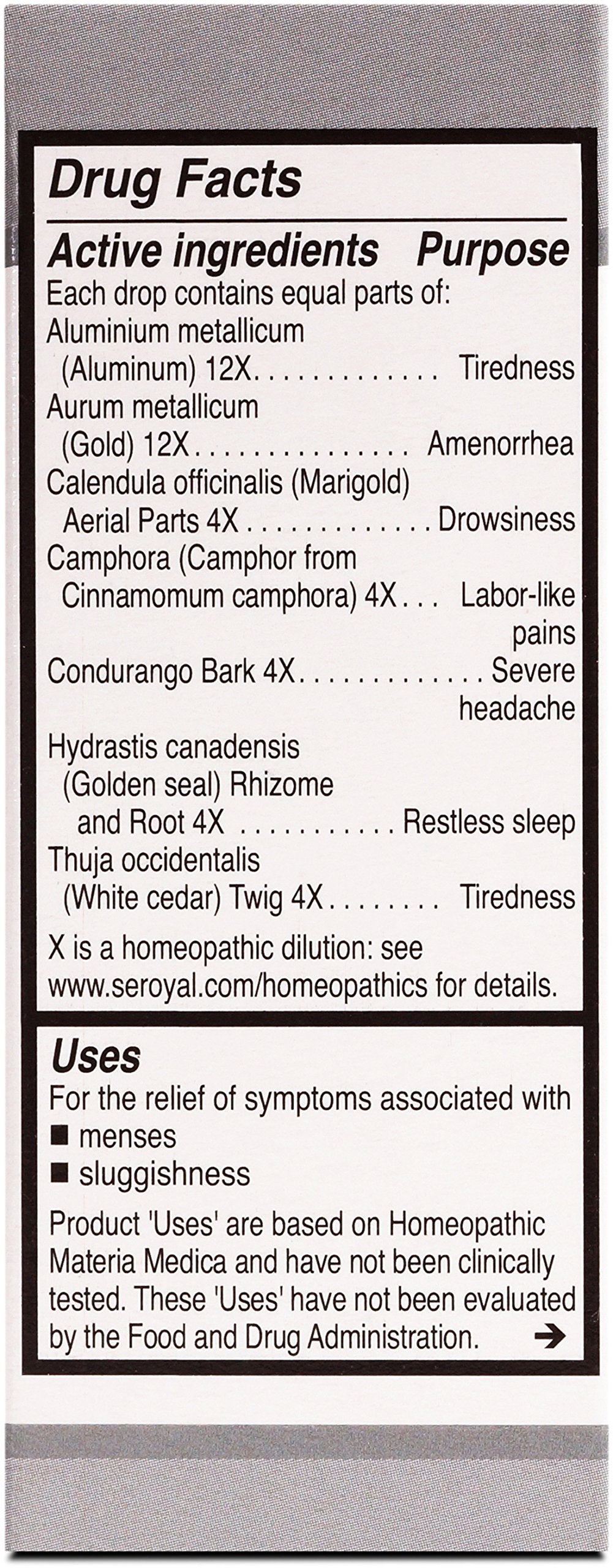UNDA 21 Numbered Compounds label, biodynamically sourced ingredients for holistic balance