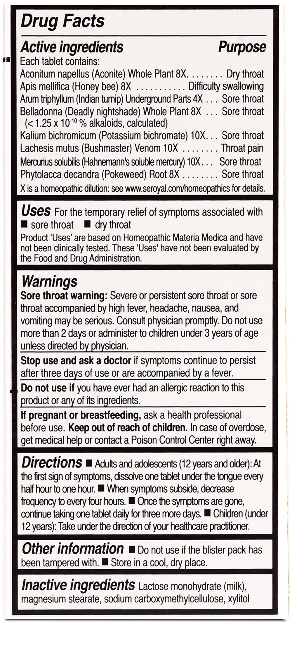 UNDA Angiplex bottle label showing ingredients and usage guidance for informed decisions.