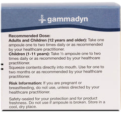 UNDA Gammadyn Mg ingredient close-up emphasizes bioavailable trace magnesium.