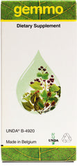 Dropper with UNDA Gemmo Therapy bottle, showcasing flexible dosing for routine use