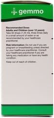 UNDA Gemmo Therapy Castanea Vesca label showcasing biodynamic chestnut bud extract quality.