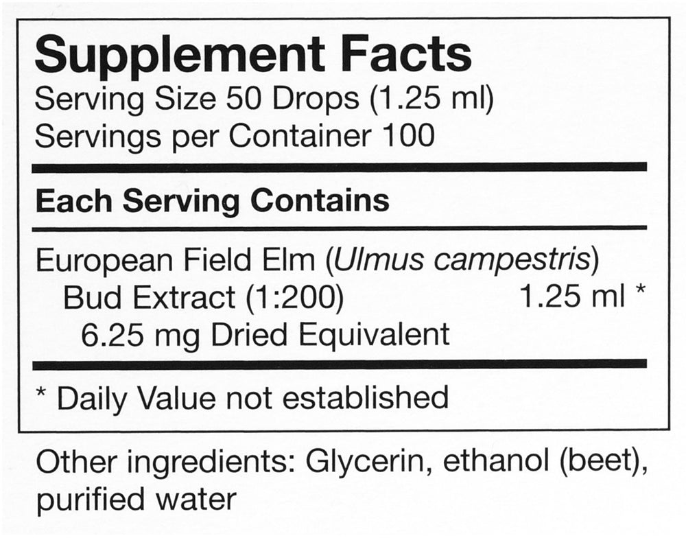 UNDA Gemmo Ulmus Campestris packaging in a compact bottle