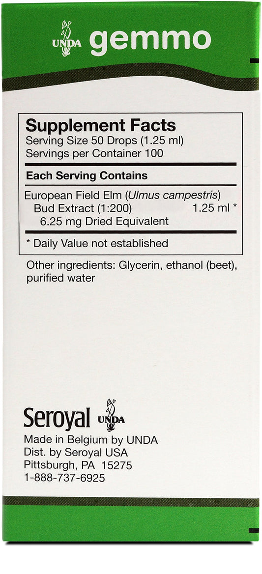 UNDA Gemmo Ulmus Campestris pour for easy daily dosing
