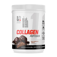 Undefined Nutrition Collagen Peptides bottle highlighting joint and skin support.