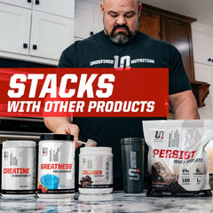 Undefined Nutrition Collagen Peptides glass beside a shake for easy integration.