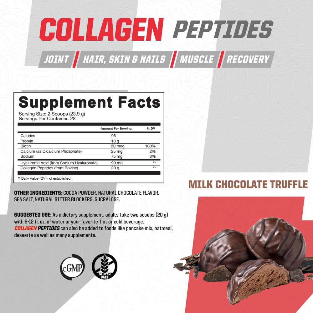 Undefined Nutrition Collagen Peptides scoop for easy mixing into drinks.