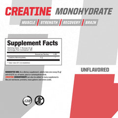 Undefined Nutrition Creatine Monohydrate dissolving in water for easy mixing