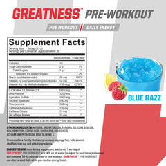 Undefined Nutrition Greatness Pre-Workout scoop measures precise doses for consistent results