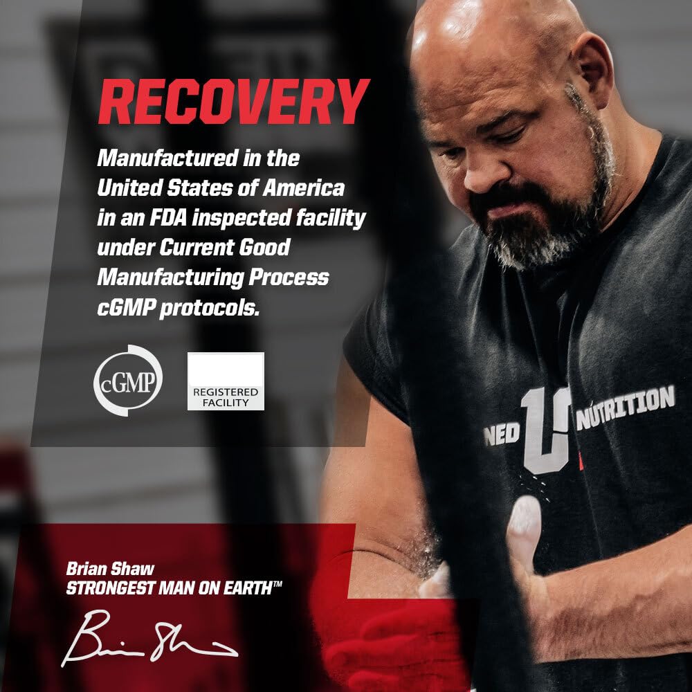 Undefined Nutrition Recovery zero-calorie gluten-free formula for active lifestyles.