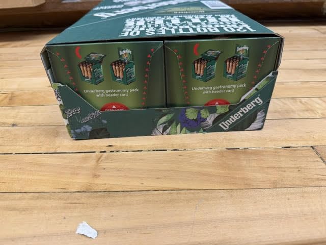 Underberg on-the-go size bottle enables quick post-meal ritual anywhere