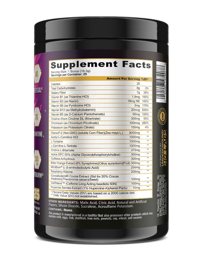 Panda BURN MAX pink lemonade mixed in glass for sustained energy