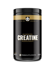 Underground Bio Labs Panda Supps creatine bottle pour boosts workout energy