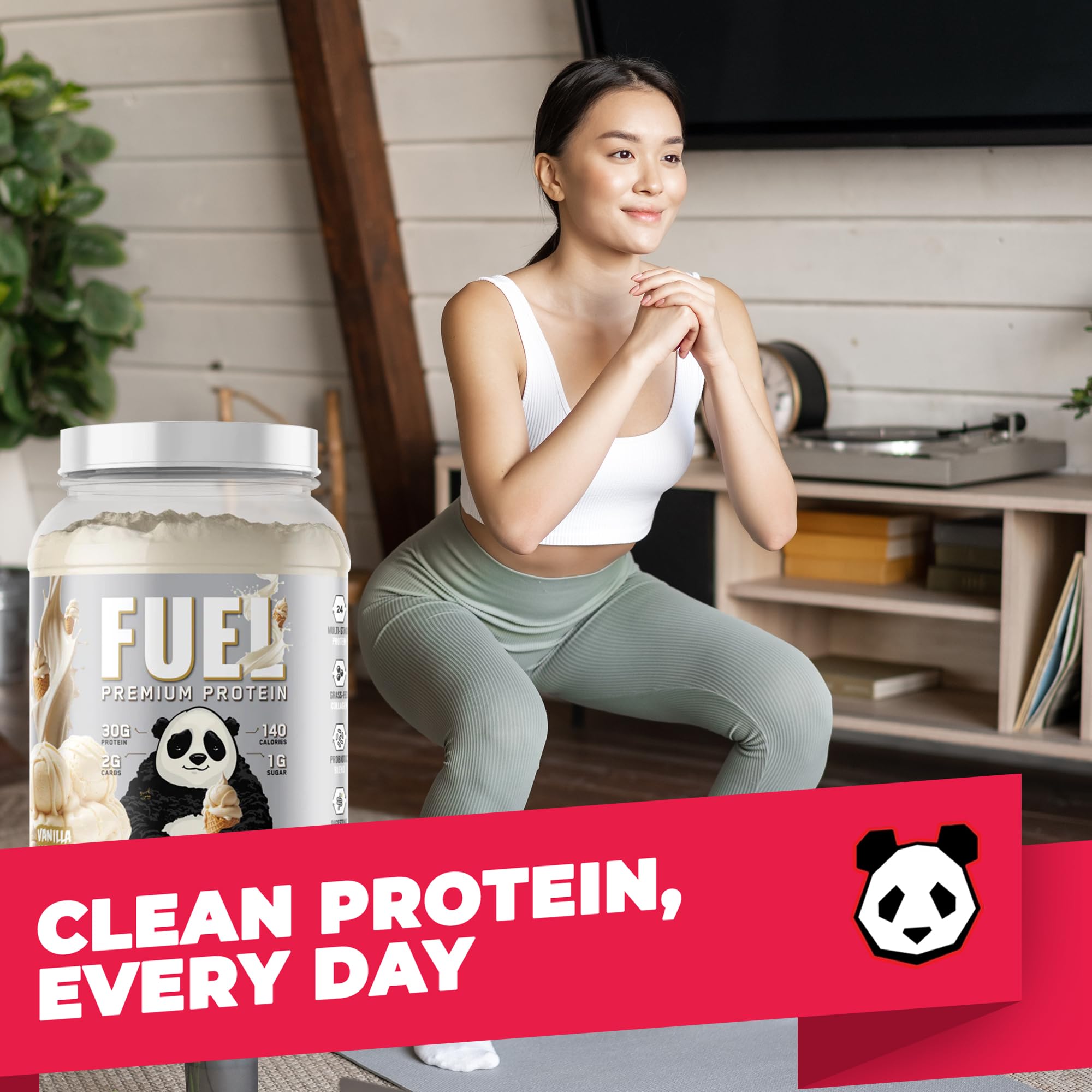 Underground Bio Labs Panda Fuel digestive enzymes image emphasizes probiotic support.