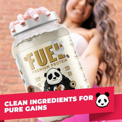 Keto-friendly Panda Fuel badge signals compatibility with low-carb meal plans.
