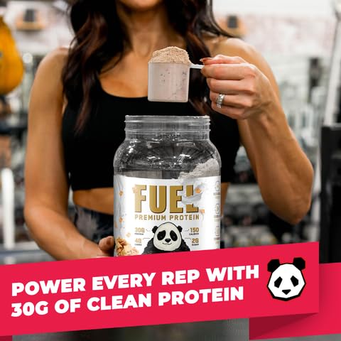 Panda Fuel keto-friendly packaging suggests low sugar and carb-conscious choice.
