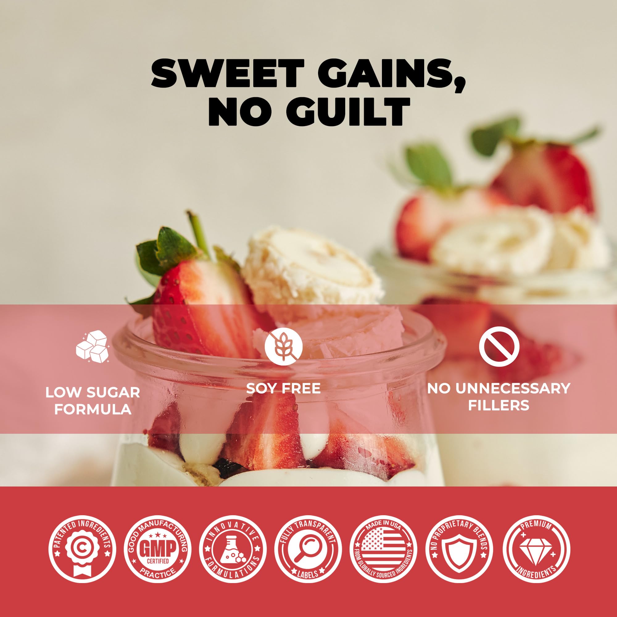 Underground Bio Labs Panda Fuel Strawberry & Cream close-up shows rich flavor.
