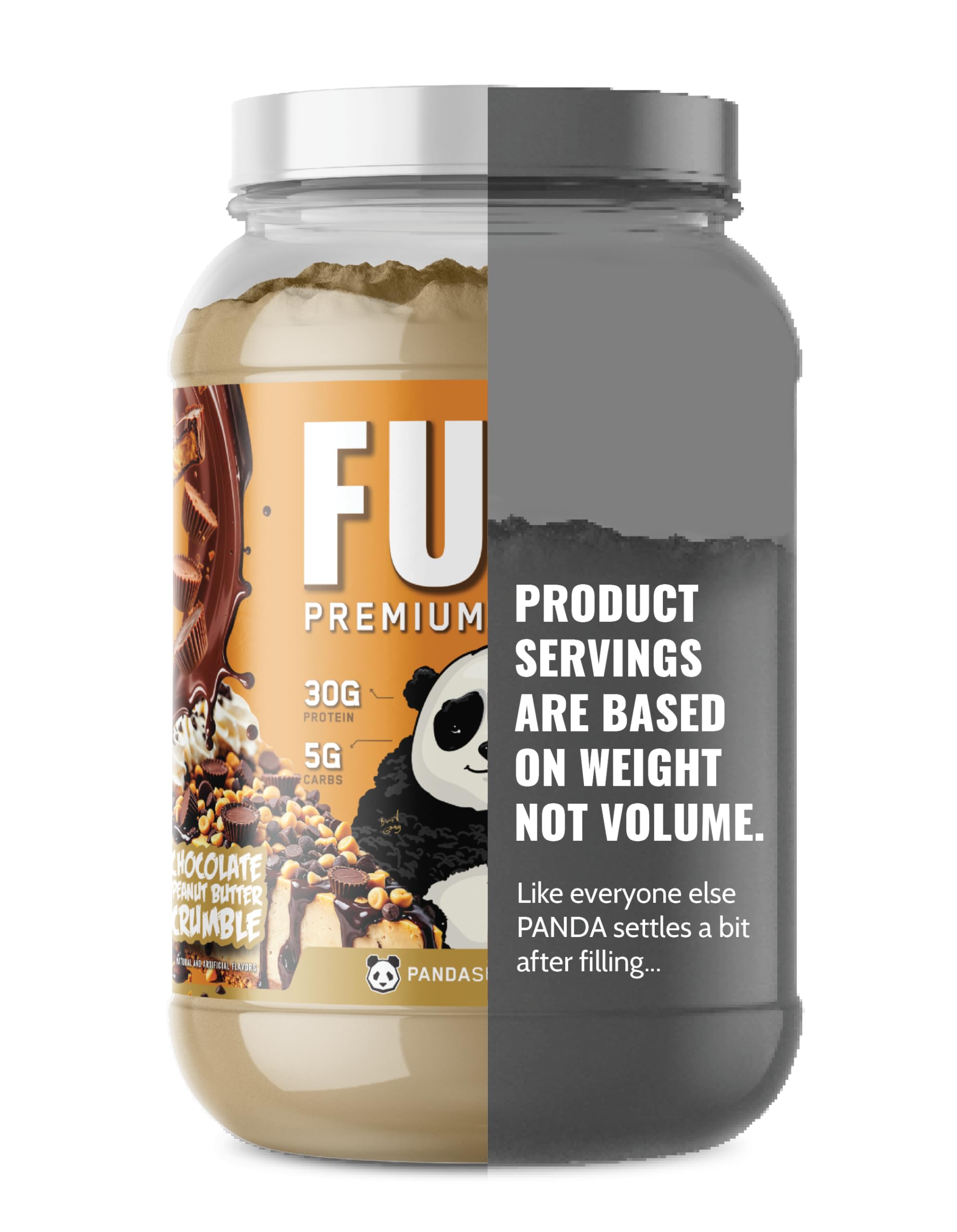 Panda Fuel time-release capsules illustrating steady energy throughout the day