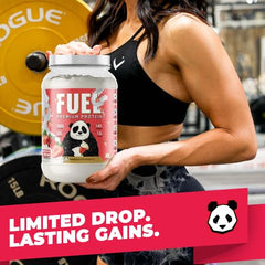 Underground Bio Labs Panda Fuel time-release icon suggests sustained amino acid delivery.