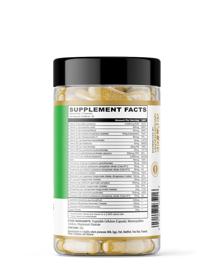 Underground Bio Labs Panda Supplements capsules arranged to illustrate high-bioavailability formulation
