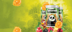 Underground Bio Labs Panda Supps natural flavor with stevia for daily use.