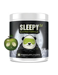 Underground Bio Labs Panda Supps Sleepy 3.0 Citrus Mango bottle promotes calm nights.