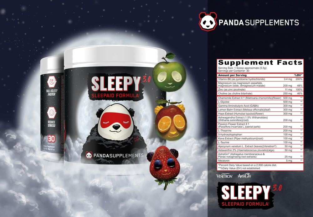 Sleepy 3.0 Citrus Mango packaging showcases flavor and easy nightly routine.