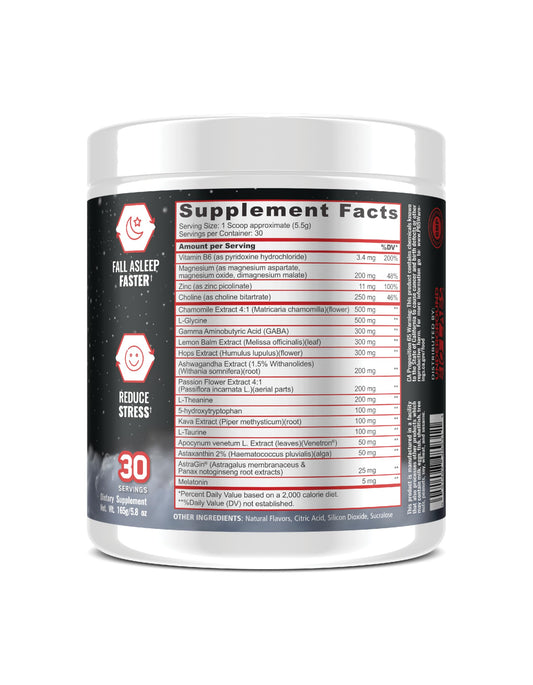 Sleepy 3.0 scoop shown for precise nightly dosing and consistent sleep support.