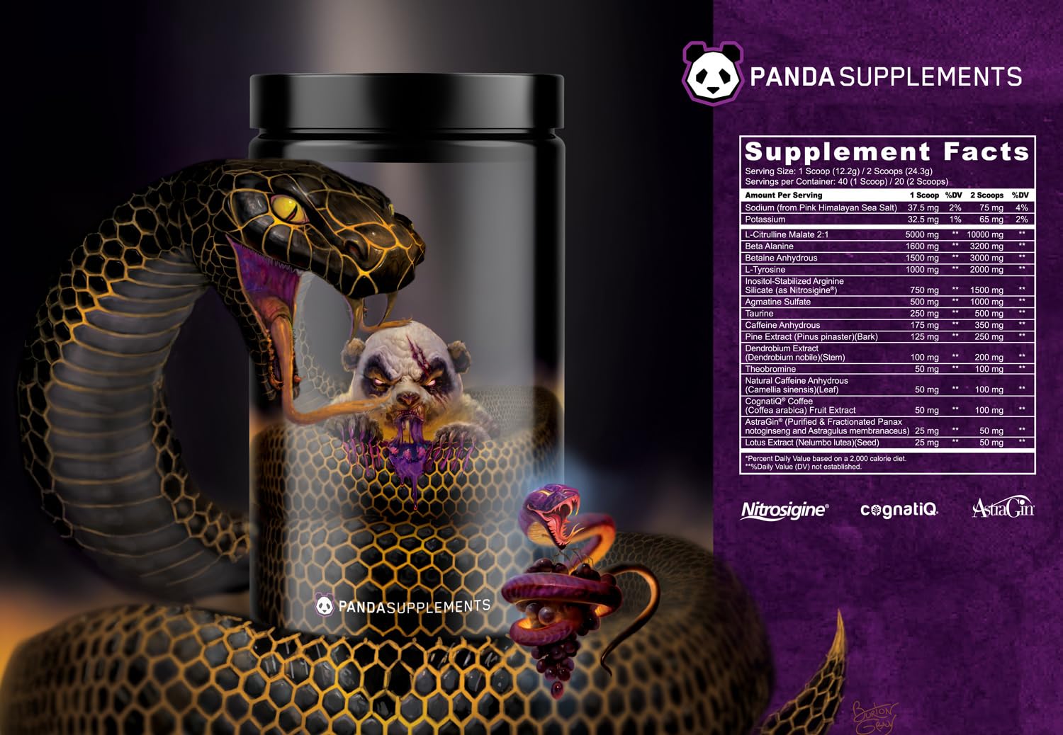 Underground Bio Labs Pandamic packaging display indicating limited edition release