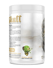 Underground Bio Labs scoop beside powder for convenient pre-workout routine