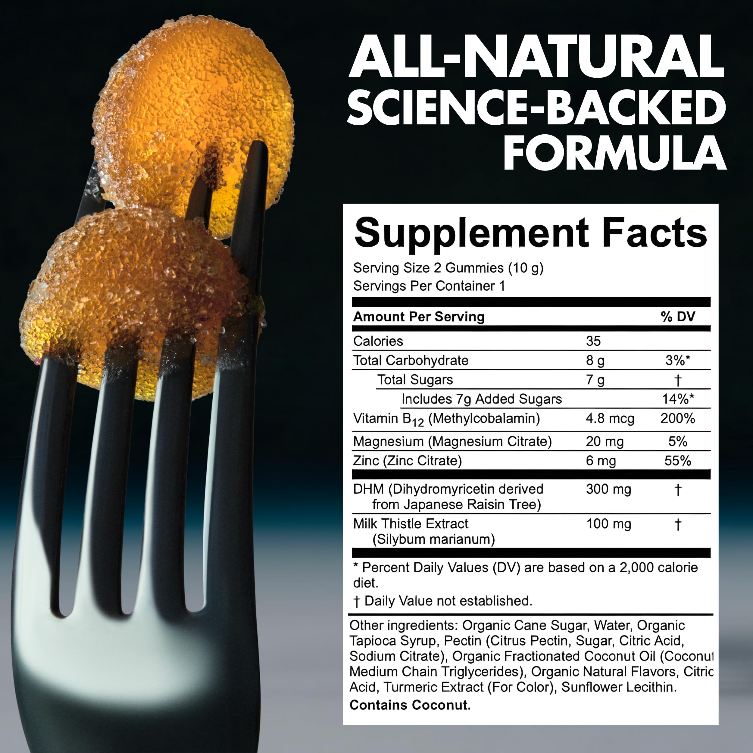 UNDO Gummies packaging indicating USA manufacturing in FDA-registered facilities