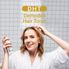 Ungex natural ingredients label highlighting herbal based formula.