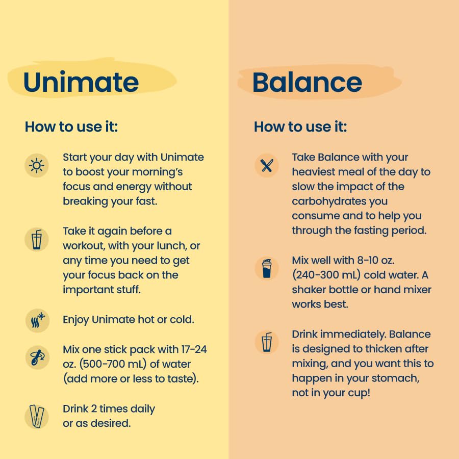 Unicity Balance Natural Lemon glass served with refreshing scent.