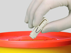 Unistik 3 safety lancets 23G travel-pack for on-the-go testing