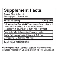 Gotu Kola presence in Univera Anti-Stress supporting mental clarity