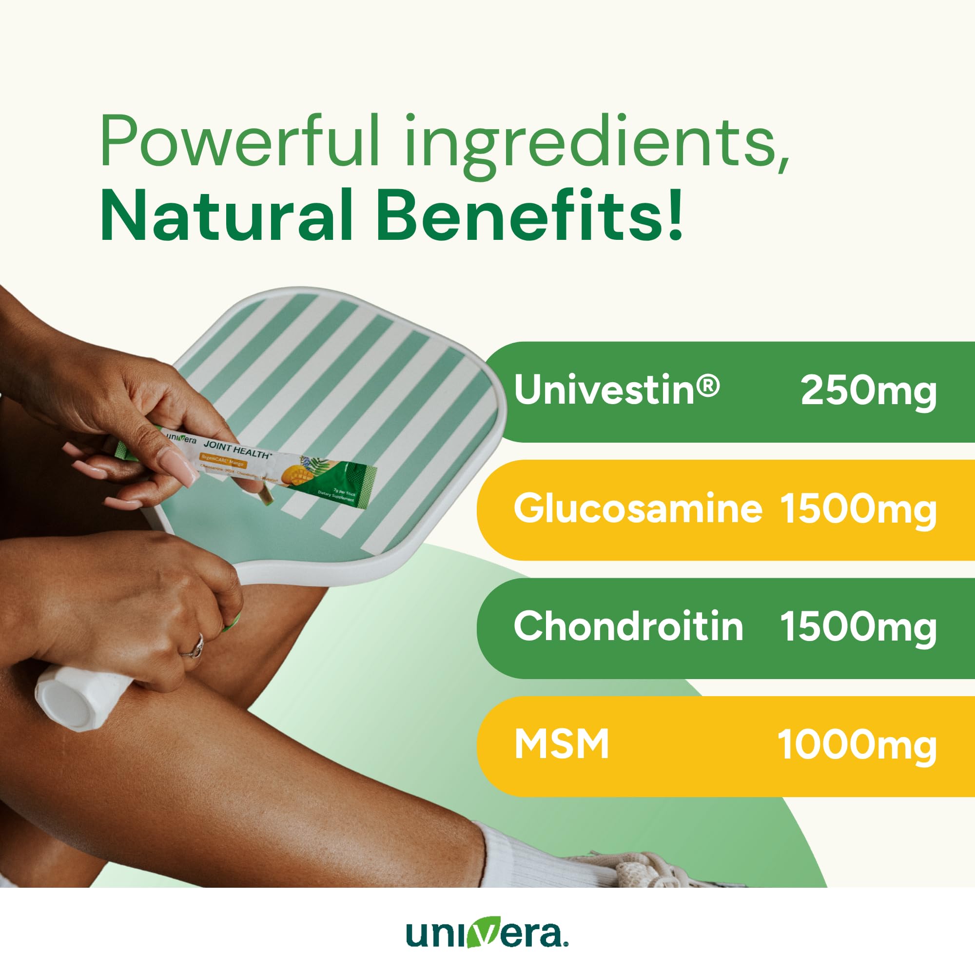 Univera mango flavor close-up highlighting tasty daily use.