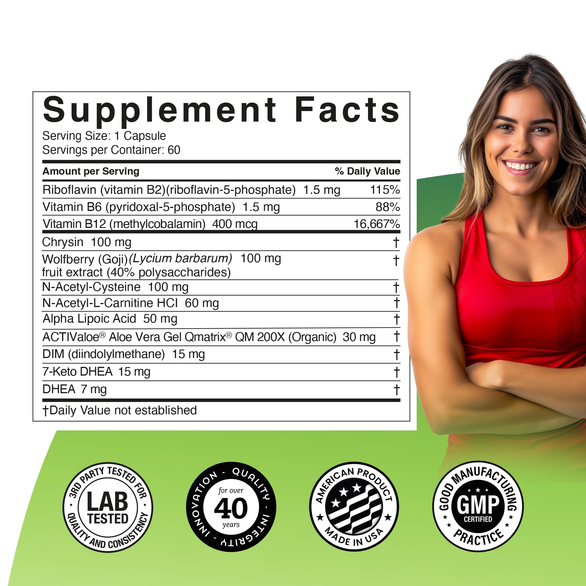 Univera Prime capsules closeup showcases antioxidant-rich formulation