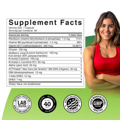 Univera Prime capsules closeup showcases antioxidant-rich formulation