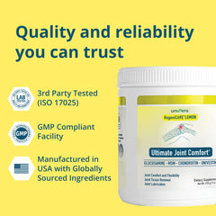 Univera RegeniCARE packaging with nutrition facts visible and ingredients.