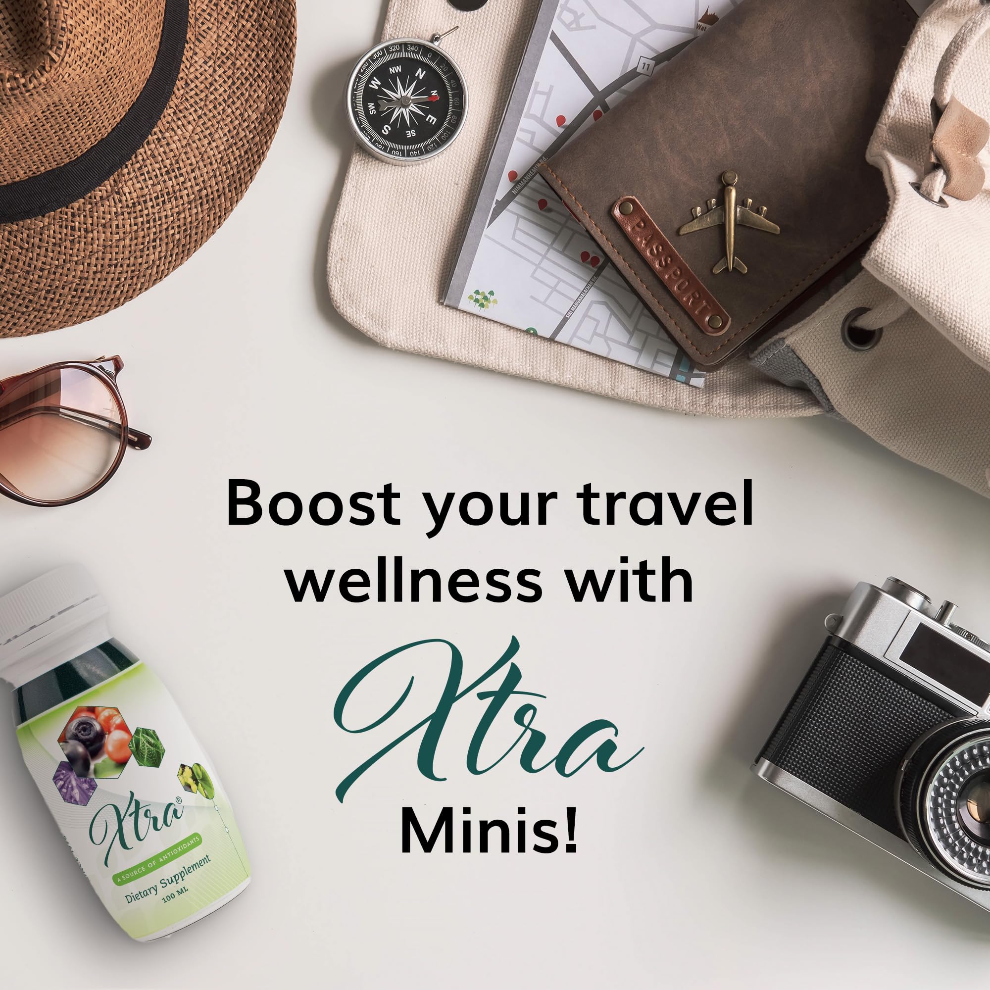 Univera Xtra Minis pack view presents a compact daily bundle.