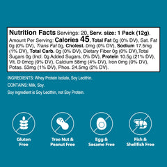 Unjury 20-pack stick packs portable protein on the go.