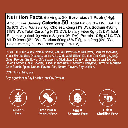 Front view of Unjury Beef & Herb stick packs for easy, portable protein.